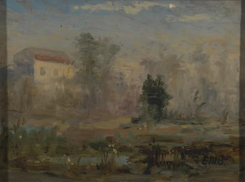 Tableaux peinture sur toile paysages Edward Mitchell Bannister habillage mur vide
