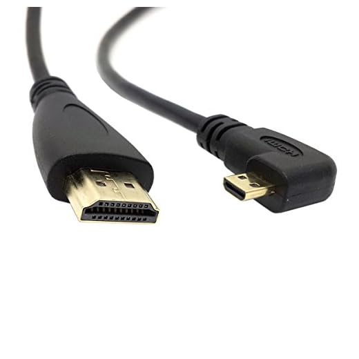 HD-066-RI-LIST 0.5 Meters right 0.5m HDMI to micro
