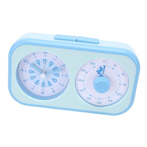Temporizador visual infantil con alarma y reloj 3 en 1 silencioso 4