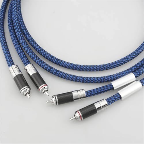 Cable RCA plateado 0.5M para audio miniatura 5