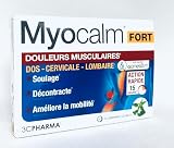 MYOCALM FORT - 3C Pharma - 15 Comprimés - Douleurs Musculaires Décontractant Musculaire Ac...