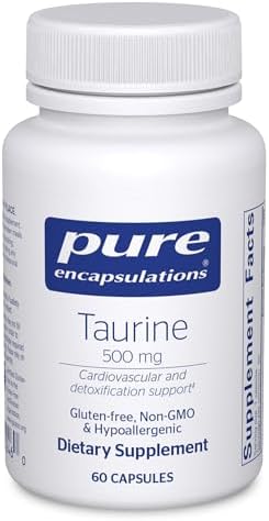Pure Encapsulations Taurine 500 mg | Amino Acid Supplement for Li...