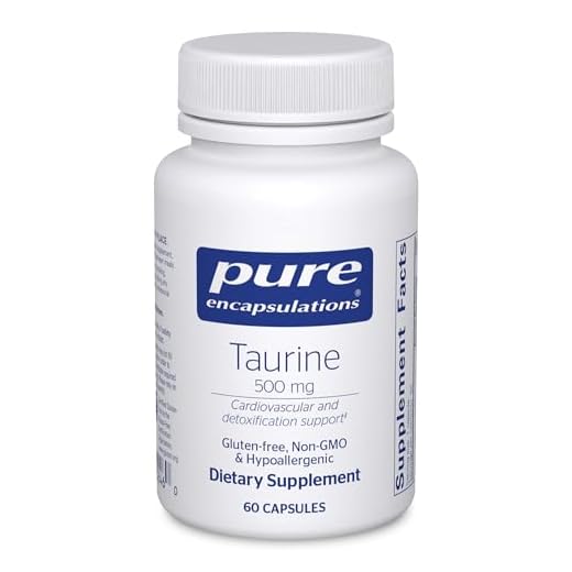 Pure Encapsulations Taurine 500 mg, Pure Formula