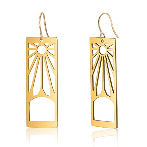 Tanjirou Drop Dangle Earrings, Anime Kamado Tanjiro Drop Earrings Cosplay Accessories Jewelry for Women