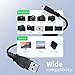 LEAGY USB Data Sync Charger Cable for Sony Cybershot DSC-W800 W810 W830 W330 S/B/P/R Camera