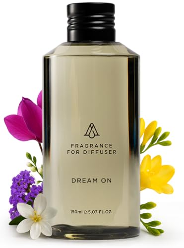 AromaPlan Hotel Scents Dream On - Aceite difusor de aroma de lujo para el hogar y fragancia de hotel, aceite difusor de hotel para aromaterapia, fabricado en Estados Unidos, botella más grande, aroma