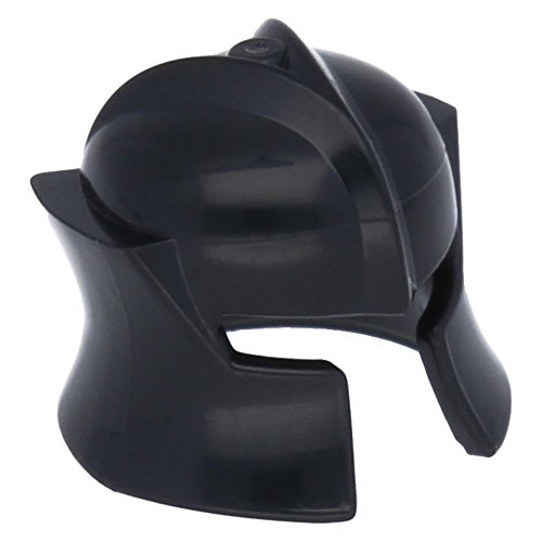 Preisvergleich Produktbild LEGO Minifigur Kopfbedeckung Helm Castle mit Wangenschutz Schwarz
