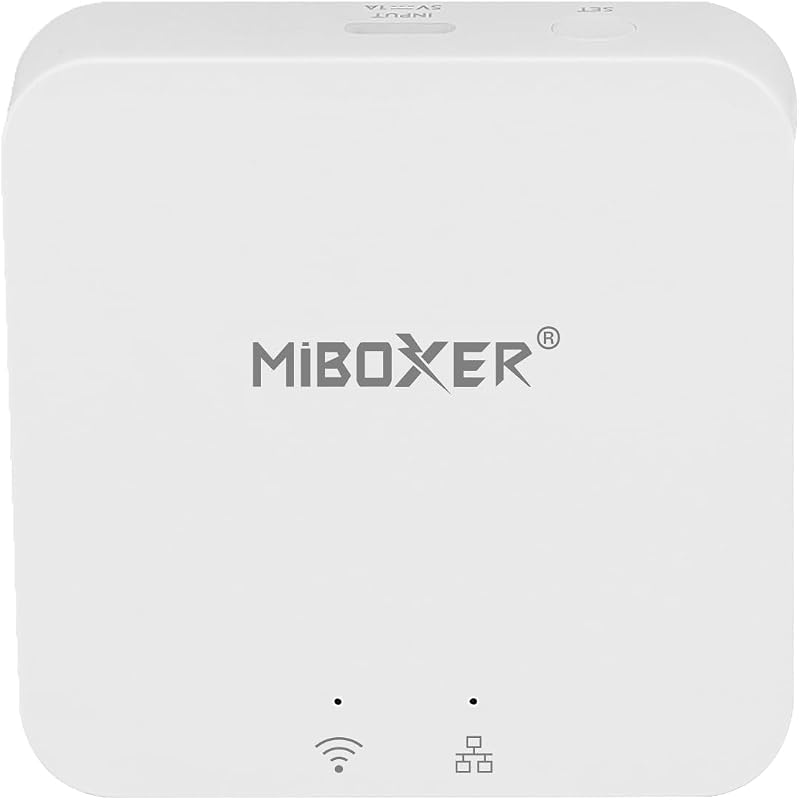 LIGHTEU Milight Miboxer Zigbee 3.0 Gateway - Okosotthon vezérlő központ, TUYA Smart APP támogatás, Bluetooth Mesh hangvezérlés, WiFi, okoste