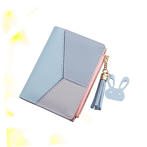 1pc Short Pu Wallet for Women Multi-position -degaussing Zipper Purse Retro Change Pouch Stylish Handbag Accessory2