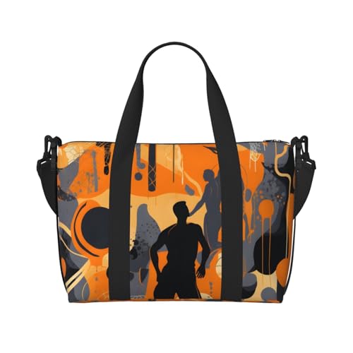 Sport Men Travel Duffel Bag Watercolor Carry On Tote Bag for Women Large Shoulder Weekender Overnight Bag Sports Gym Bag