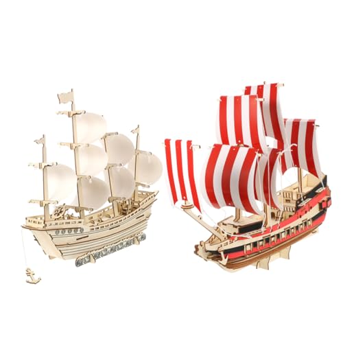 Développer observation et minutie avec le puzzle 3D voilier bois pour petits et grands