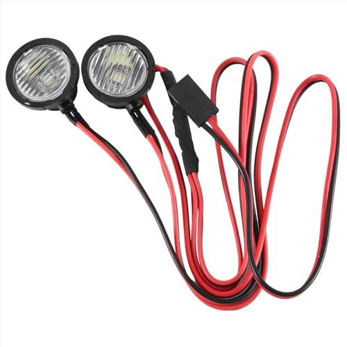 Kit de luces para RC para evitar volcar el coche trepador en zonas oscuras