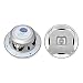 Lanzar AQ6CXW 400 Watts 6.5-Inch 2-Way Marine Speakers (White)