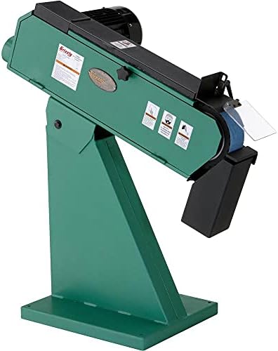 Grizzly Industrial G0489-3" x 79" 2-Wheel Metal Belt Grinder/Sander