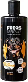 Shampoo para Pelos Escuros 500ml Para Cães e Gatos - Pelos macios e brilhosos
