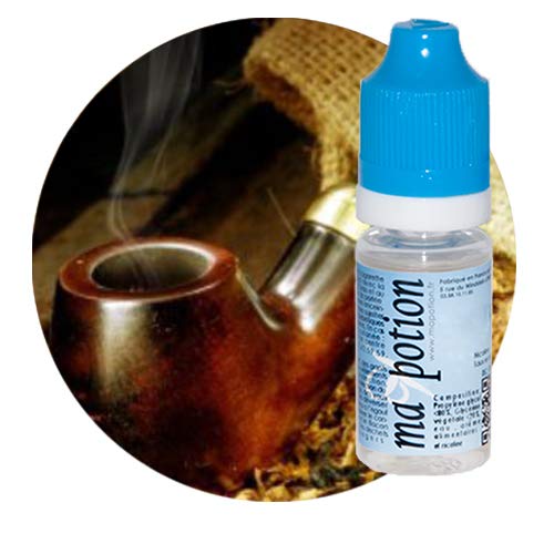 MA POTION - E-Liquide TABAC French Pipe, Eliquide Français Ma Potion, recharge liquide pour cigarette électronique. Sans nicotine ni tabac