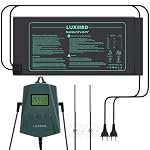 Luxbird – Luxbird Heizmatten Pflanzen und Thermostat, 2 Stück 21W wass