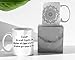 Clapper Tazza con frase motivazionale, regalo originale, tazza con mandala