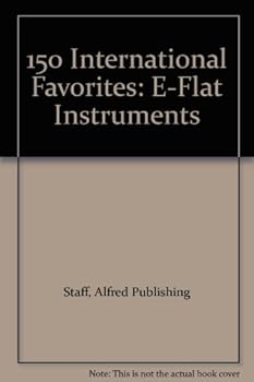 Paperback 150 International Favorites: E-flat Instruments Book