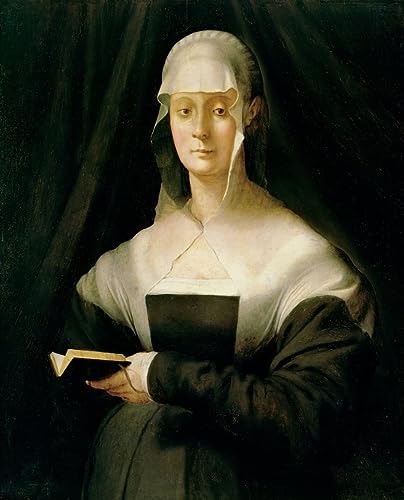 Tableau Portrait de Maria Salviati par Jacopo Pontormo Affiche Déco 60x90cm
