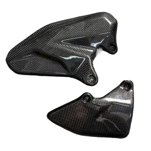 Plaques de talon en carbone pour Ducati Multistrada V4 : finition luxe