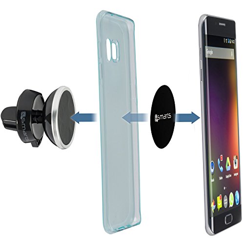 4Smarts Supporto Magnetico Ventmag Nero