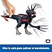 Imagen de Mattel Jurassic World Teoría del Dinocaos Slash N Roar Tericinosaurio Figura de acción de dinosaurio de juguete con sonido y garras de ataque