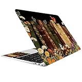 CREATCABIN Laptop Skin Aufkleber PVC Vinyl Spruch Notizbuch Kunst Aufkleber PC Kunst Schutzfolie Wasserfest Kratzfest Für Laptops Der Größen 12.1 13 13.3 13.6 14 15 15.3 16 Zoll Vintage Buch Design