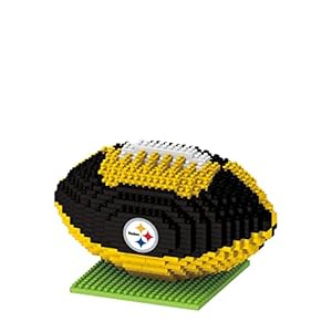 FOCO Pittsburgh Steelers NFL 3D BRXLZ Football 1Z