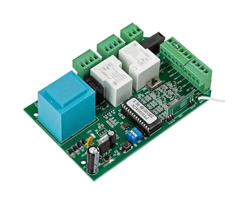 CFWWSAQ Motor Puerta Corredera Abridor de Puerta corredera NC, Interruptor de Extremo de Resorte, Placa de Motor, Placa de Circuito, Tarjeta de Control Sl600 Py600 Py800 Sl1500(Only Board no Remote)