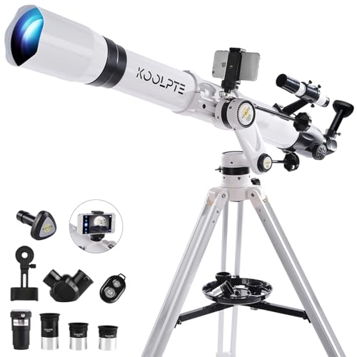 Telescope with Digital Eyepiece - Astronomy Refracting Telescope 90mm Aperture 900mm Vertisteel...