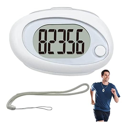 Contador de passos para caminhada - Gravador de Passos Simples com Display Digital,Monitor de alvo diário de longo tempo de espera com modo de suspensão para caminhada, corrida Gzales
