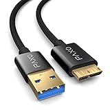 anschlusskabel festplatte ELEGANTER und ROBUSTER Stoffmantel, Innenschirmung und stabil vergossene Stecker