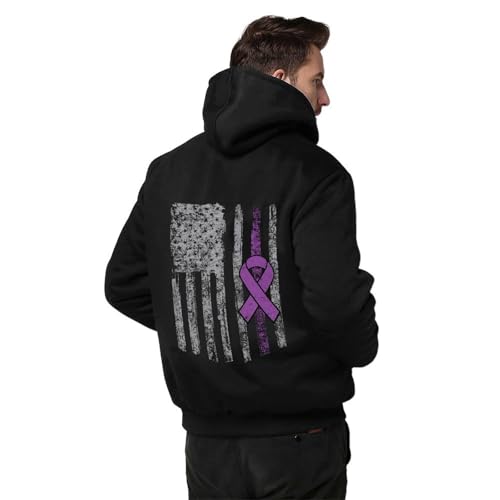 Men's Pullover Hoodie Jackets Sweatshirt,Patriotic Pattern Full Zip Warm Thick Coats Vintage Long Sleeve Jacket Gents-9