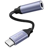 ⭐【Breite Kompatibilität】Er unterstützt Mobiltelefone mit Typ-C-Schnittstelle wie Huawei / Xiaomi / Sumsung Galaxy / Oneplus / Google Pixel / Tablet usw. (Hinweis: Stellen Sie sicher, dass der USB C-Anschluss Ihres Geräts die Audioausgabe unterstützt.)