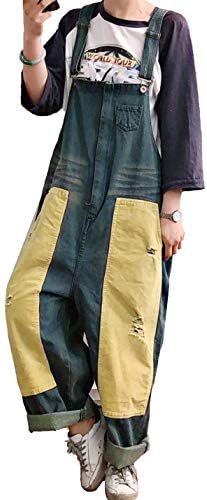 Flygo Women's Colorful Loose Baggy 