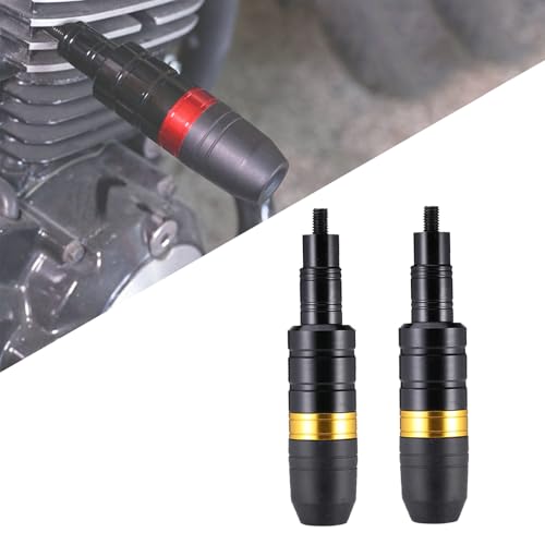 optrcn 2 Pack Motorcycle Frame Sliders for Harley Davidson Dyna