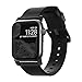 NOMAD Modern Band for Apple Watch 44mm/42mm | Black Horween Leather | Black Hardware