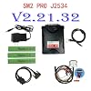 SM2 P/RO J2534 V1.21.22 Upgraded Version with Dongle Program Read and Write 67 in 1 OBDII Tools J2534 Full Engineer (SM2 PRO US Standard)