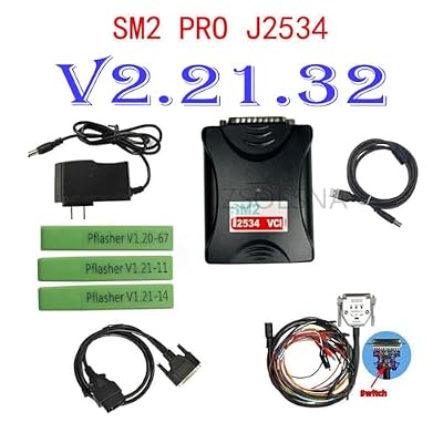 SM2 P/RO J2534 V1.21.22 Upgraded Version with Dongle Program Read and Write 67 in 1 OBDII Tools J2534 Full Engineer (SM2 PRO US Standard)