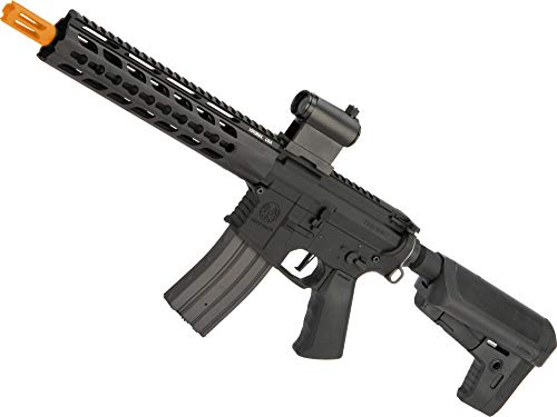 Evike Krytac Full Metal Trident MKII CRB Airsoft AEG Rifle (Model: Black / 400 FPS)