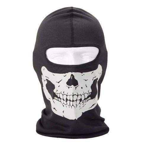 Balaclava Caveira Touca ninja Paintball ciclismo motoqueiro fantasia