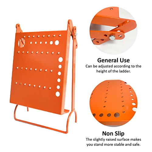 image for MY RUSTIC Ladder Platform Accessory, Ladder Work Platform System,Anti-