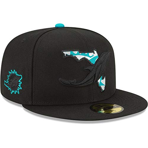 New Era 59Fifty Fitted Cap - State Miami Dolphins - 7 3/8