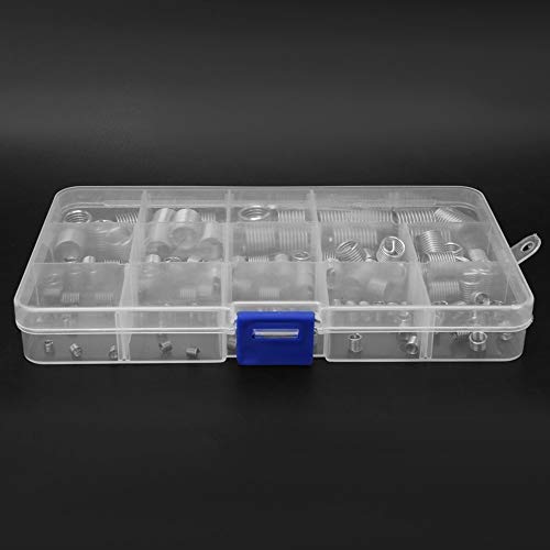 Conjunto de Ferramentas de Reparo de Inserção Rosqueada de Fio, Kit de Reparo de Rosca de Aço Inoxid