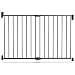 Munchkin Push to Close Hardware Baby Gate, Extends 28.5" to 45" Wide, Dark Grey, Model MK0001