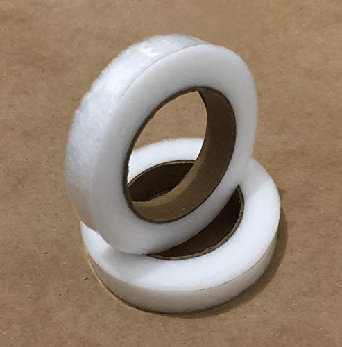 2Pcs Hem Tape Iron-On Adhesive Fabric Fusing Tape Each 27 Yards Length, 1 Inch/2.5Cm Width #TOP4
