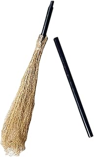 MAGICLULU Vassoura De Bruxa Do Dia Das Bruxas Vassoura De Bruxa De Plástico Cosplay Adereços De Vassoura Assistente Realista Vassoura Voadora Bastão De Vassoura De Bruxa Decoração De Festa