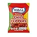 Spicy Lovers Gummy Candy Gift Bundle, Vidal Spicy Mangos & Chili Peppers - Filled Gummies - Bundle of 2 (One Each), 3.5 oz Bags by Lyza's Sweets & Treats