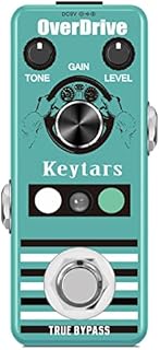 Keytars Super Overdrive Pedal Analog Classic Blues ODrive-1 Effect Pedals for Electric Guitar Bass …